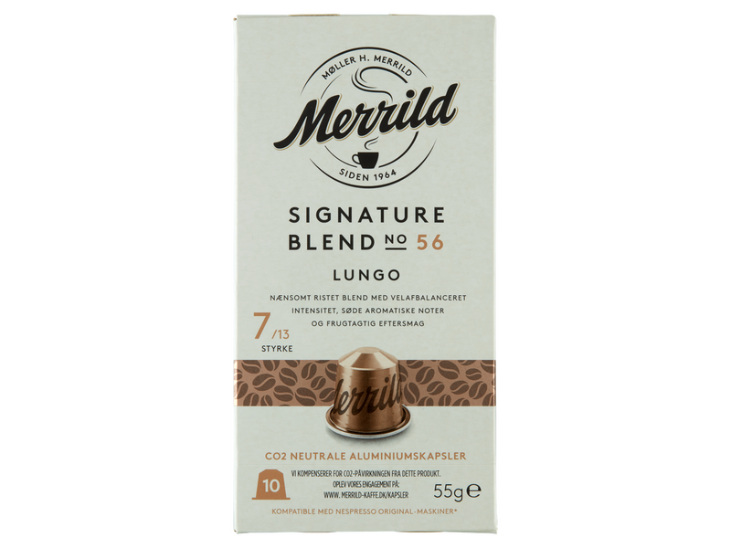 MERRILD Signature blend No.56 Aluminium capsules - 10 pcs
