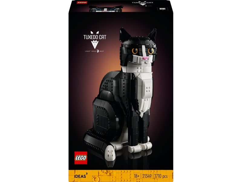 LEGO Ideas 21349 Schwarz-weiße Katze