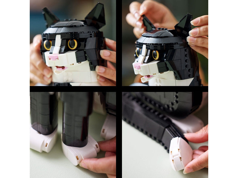 LEGO Ideas 21349 Schwarz-weiße Katze