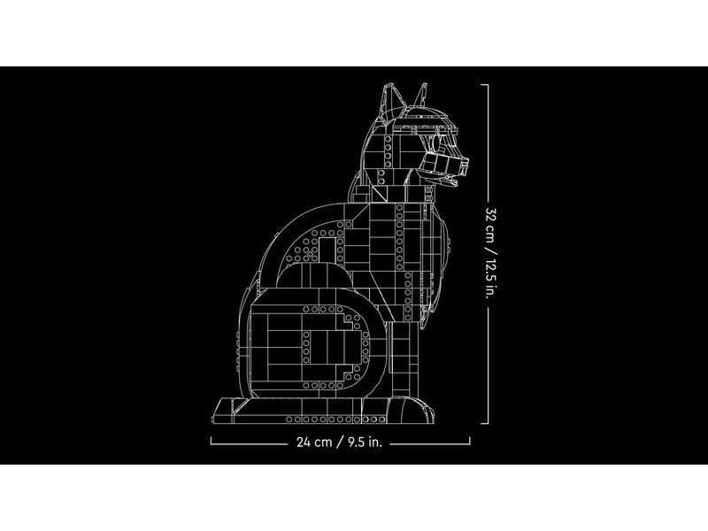 LEGO Ideas 21349 Schwarz-weiße Katze