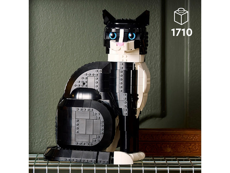 LEGO Ideas 21349 Schwarz-weiße Katze