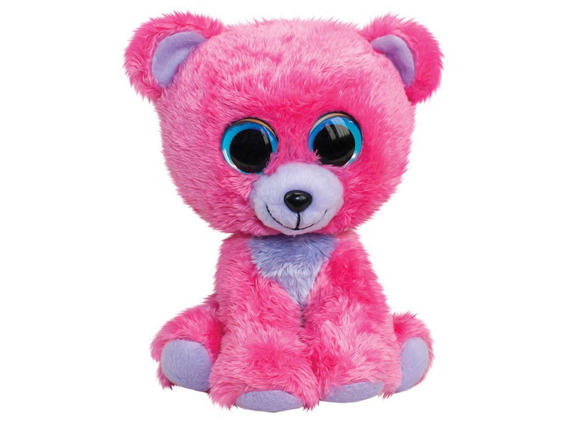 Lumo Stars Cuddly Toy - Bear Raspberry 15cm