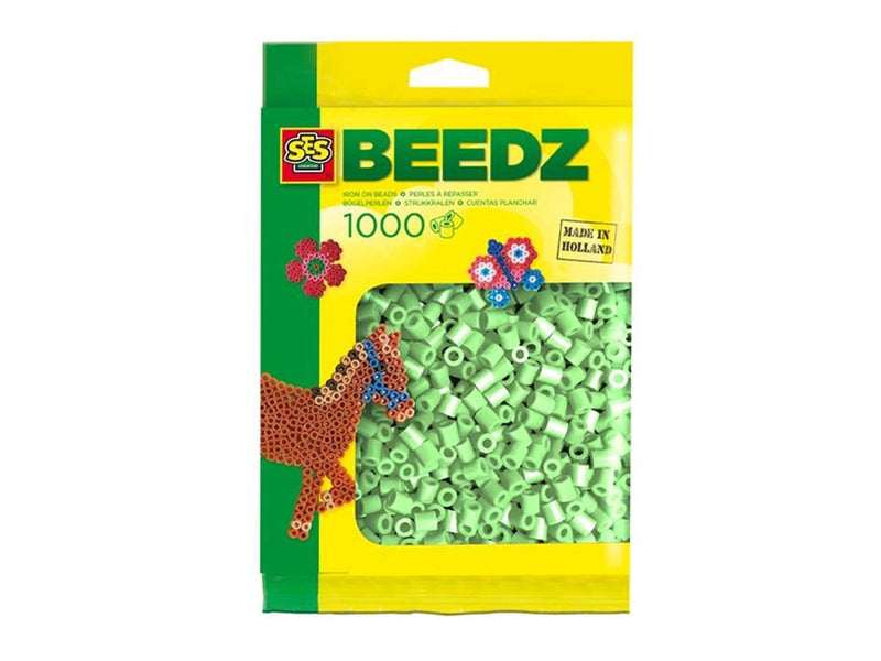 Iron-on Beads - Mint Green 1000 pcs.