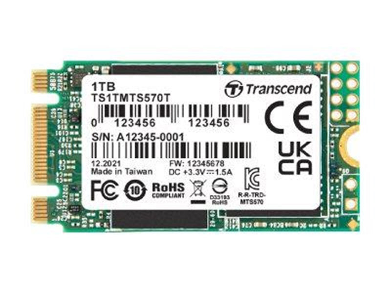 Transcend MTS570T-I SSD - 256GB - M.2 2242 - SATA-600