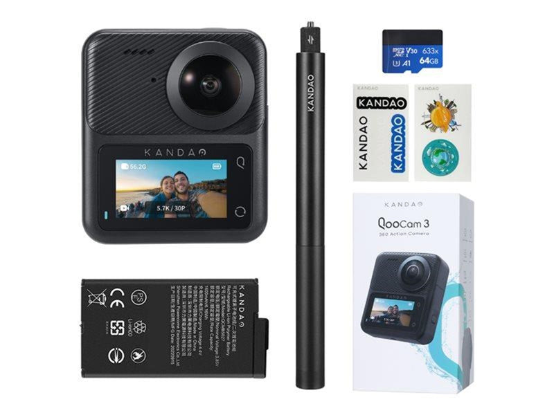 Kandao QooCam 3 360 Travel Combo