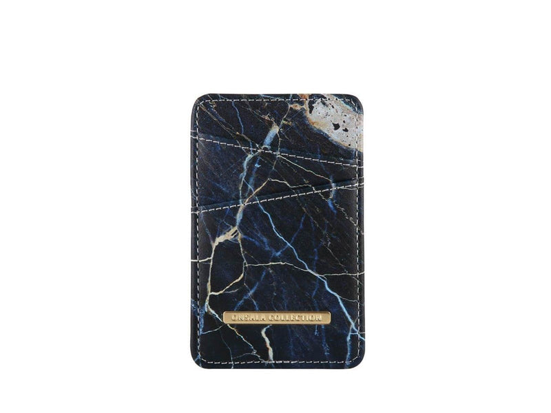 ONSALA Cardholder Black Galaxy Marble Universal 2 Cardpockets