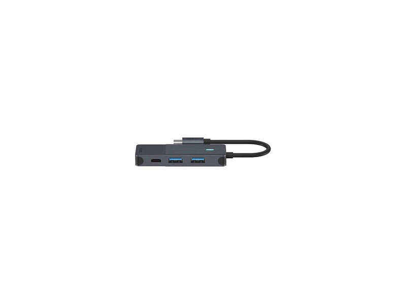RAPOO UCH-4003 USB-C to USB-A & USB-C Hub USB-Hubs - 4 - Schwarz