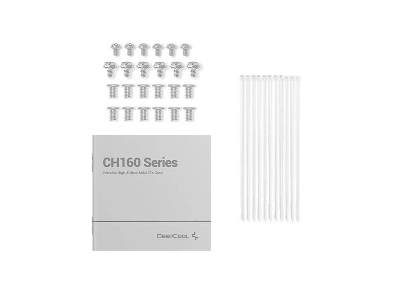 DeepCool CH160 WH - Gehäuse - Minitower - Weiß