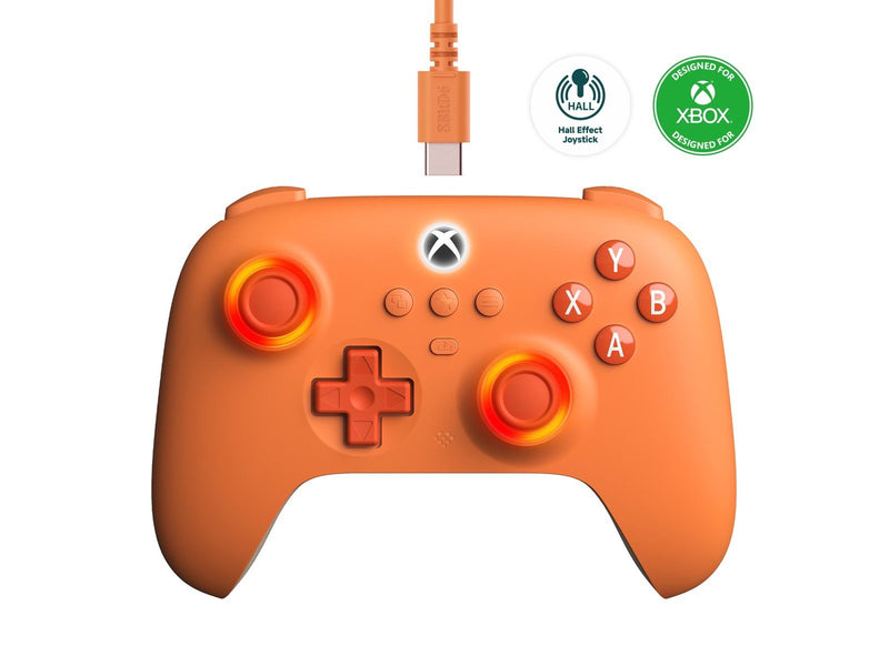 8BitDo Ultimate C - Orange - Wired Controller - Microsoft Xbox One