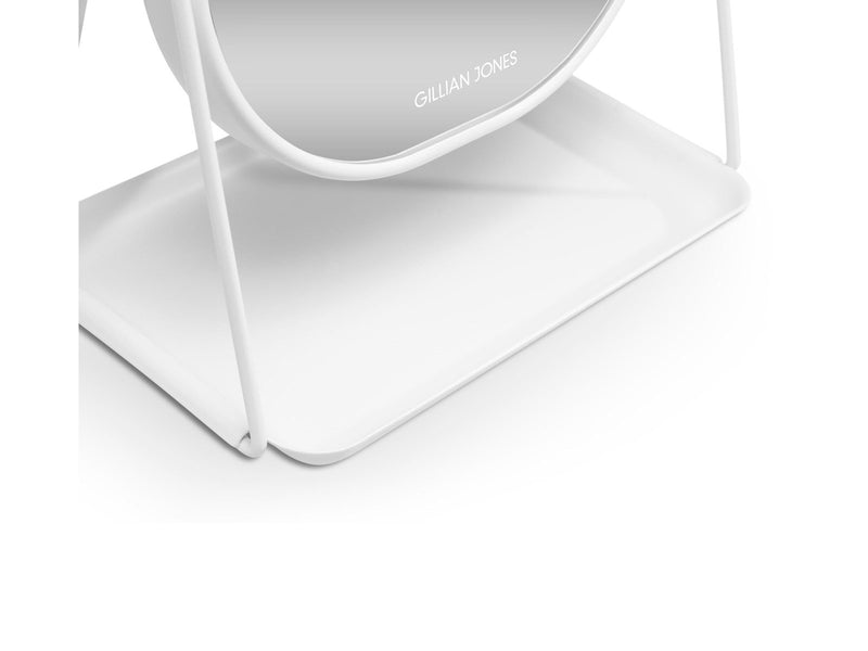 Gillian Jones Table Mirror With Tray White