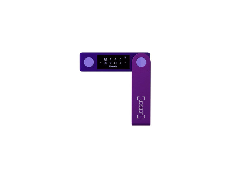 Ledger Nano X Amethyst Purple Crypto Hardware Wallet