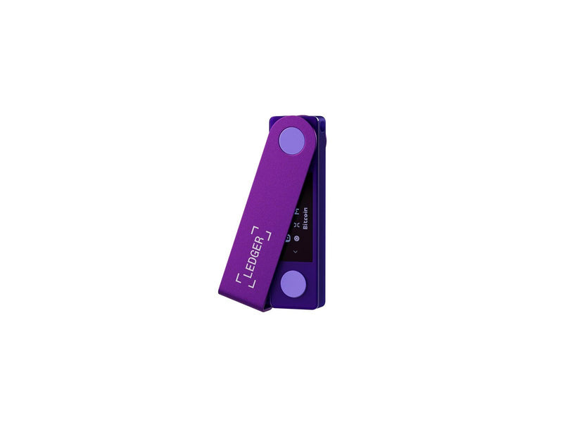 Ledger Nano X Amethyst Purple Crypto Hardware Wallet