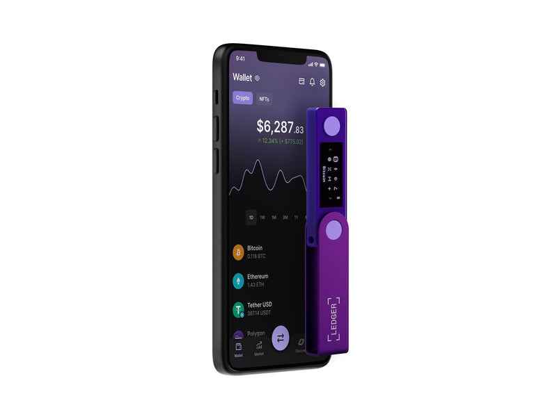 Ledger Nano X Amethyst Purple Crypto Hardware Wallet