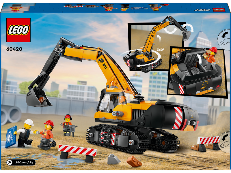 LEGO City 60420 Raupenbagger
