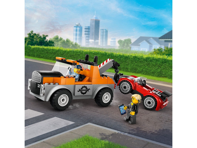 LEGO City 60435 Abschleppwagen mit Sportauto