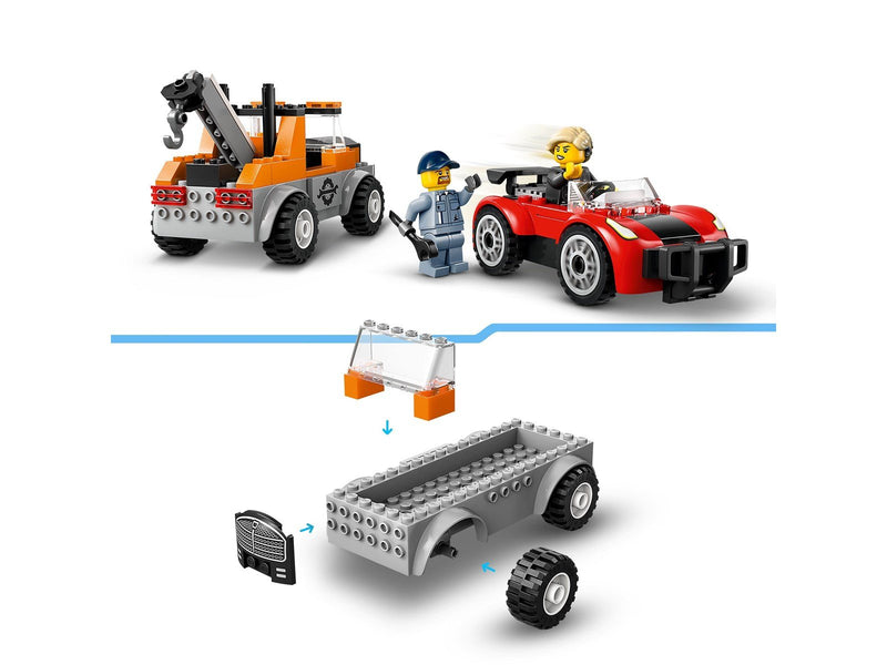 LEGO City 60435 Abschleppwagen mit Sportauto