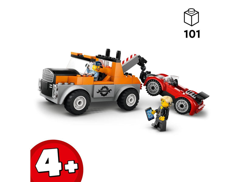 LEGO City 60435 Abschleppwagen mit Sportauto