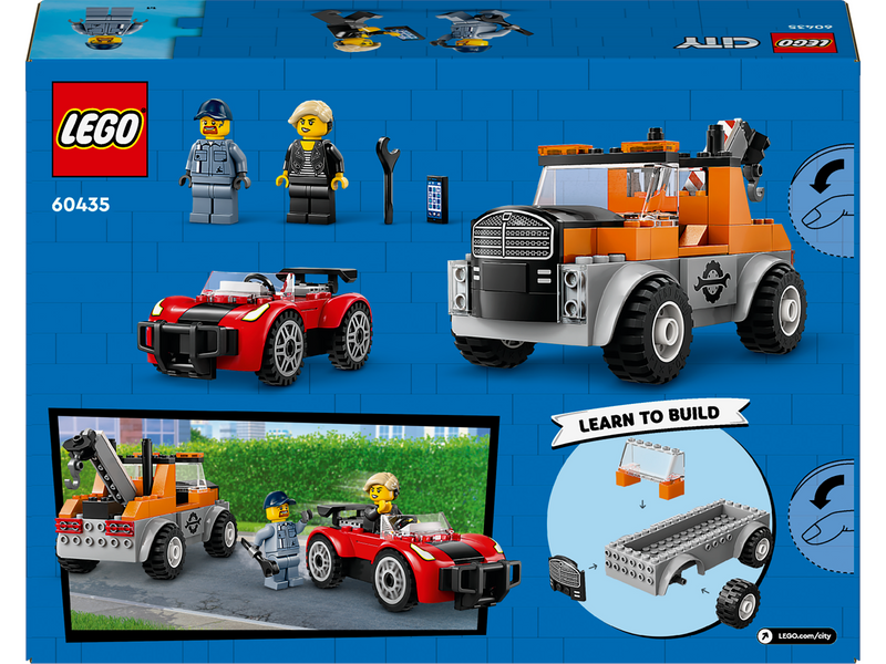 LEGO City 60435 Abschleppwagen mit Sportauto