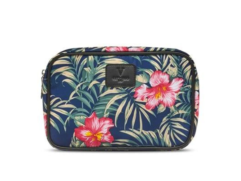 Cimi Vittorio - Mens Washbag Palm Print