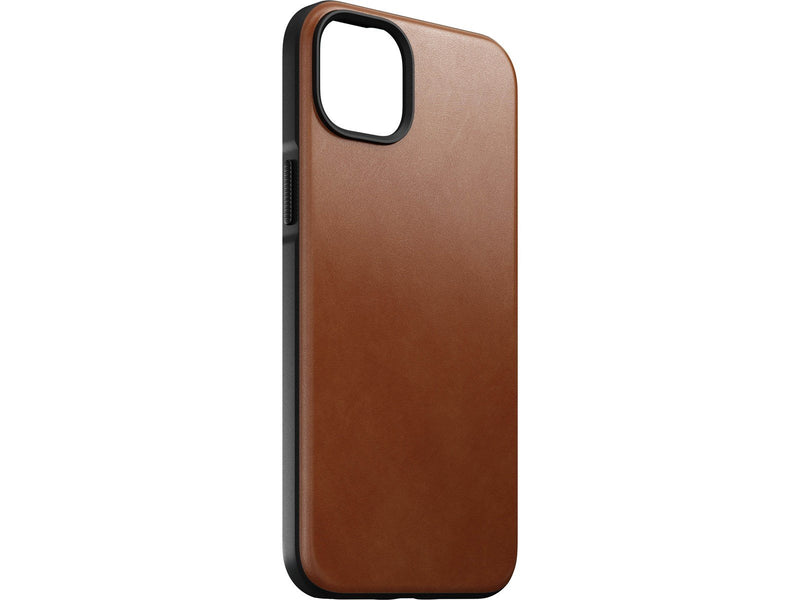 Nomad Modern Leather MagSafe Case - english tan- iPhone 14 Plus