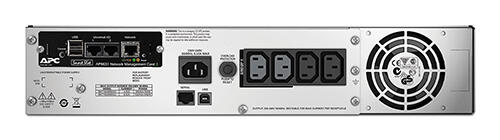 APC Smart-UPS 1500VA, LCD RM, 2U, 230V, Rack einbaufähig mit Netzwerkkarte (SMT1500RMI2UNC)