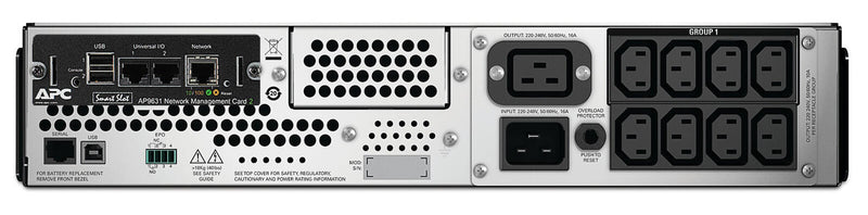 APC USV Line Interaktiv 1.980W 2.200VA 230V C20-Eingang