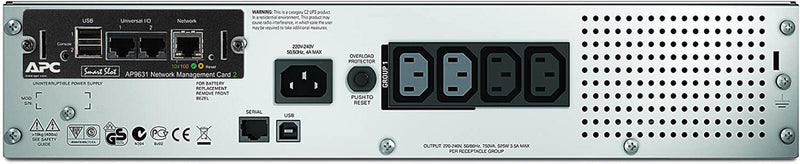 APC Smart-UPS 500W 750 VA 230V C14-Eingang