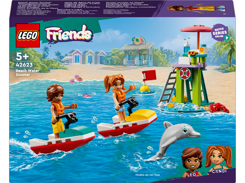 LEGO Classic 42623 Rettungsschwimmer Aussichtsturm mit Jetskis