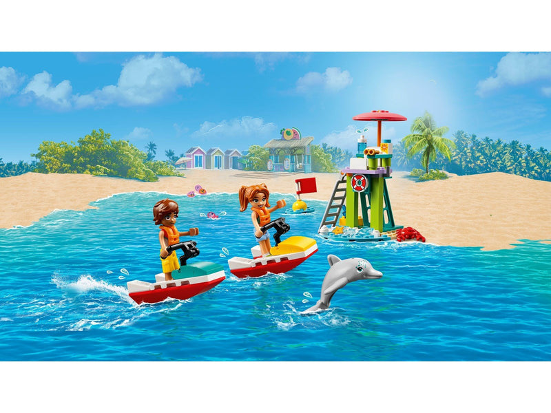 LEGO Classic 42623 Rettungsschwimmer Aussichtsturm mit Jetskis