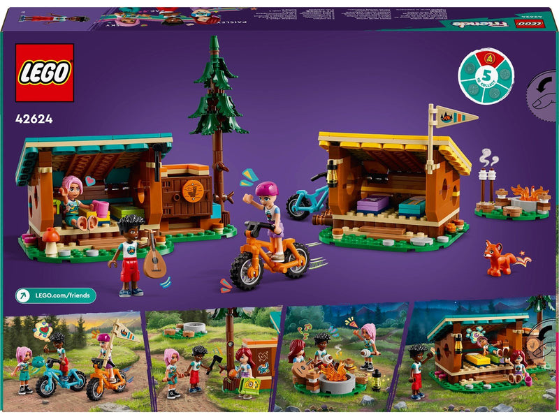 LEGO Friends 42624 Gemütliche Hütten im Abenteuercamp