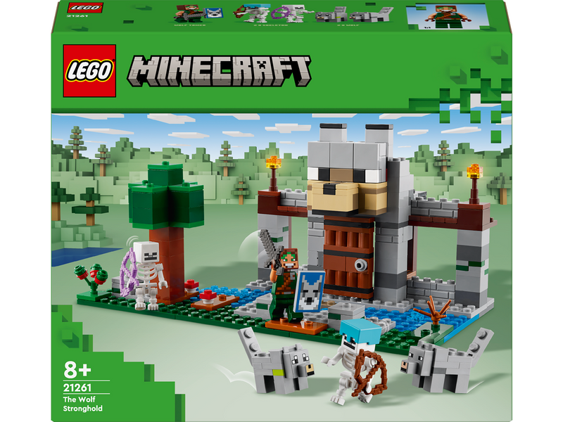 LEGO Minecraft 21261 Die Wolfsfestung