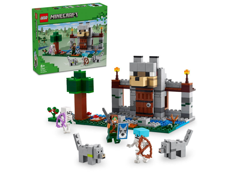 LEGO Minecraft 21261 Die Wolfsfestung