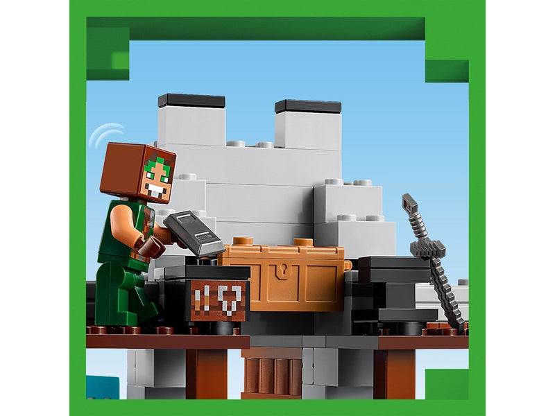 LEGO Minecraft 21261 Die Wolfsfestung