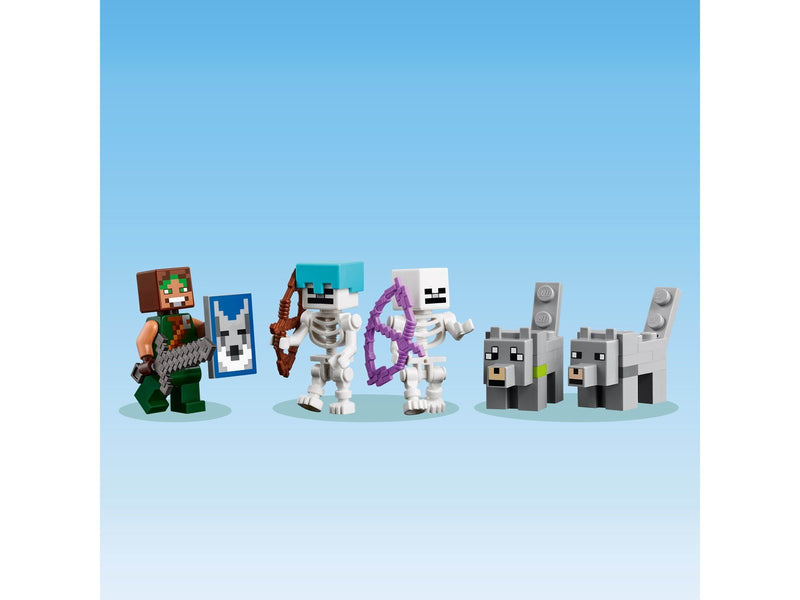 LEGO Minecraft 21261 Die Wolfsfestung
