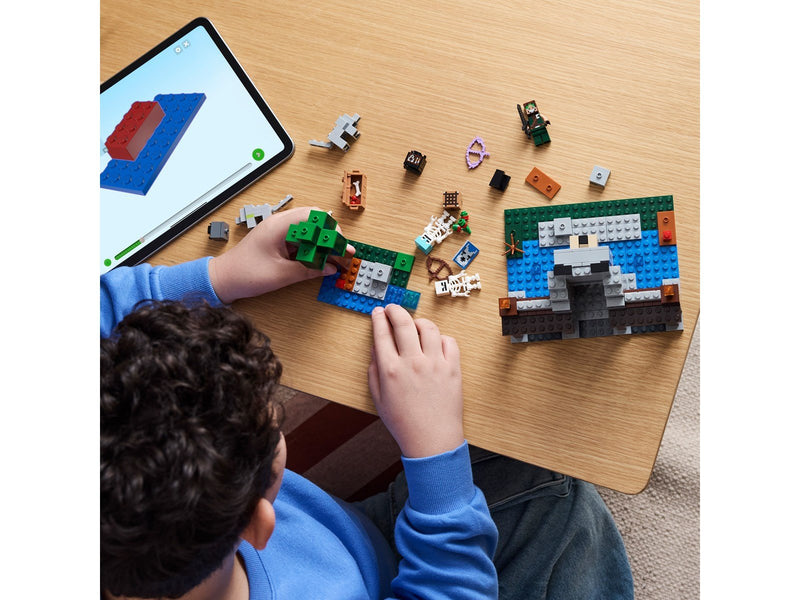 LEGO Minecraft 21261 Die Wolfsfestung