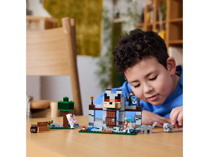 LEGO Minecraft 21261 Die Wolfsfestung