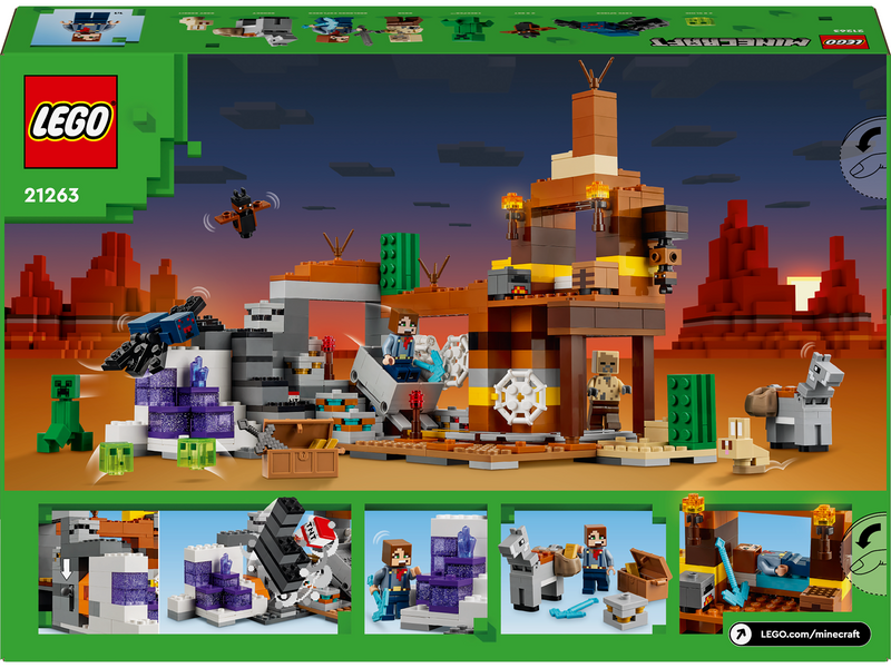 LEGO Minecraft 21263 Die Mine in den Badlands