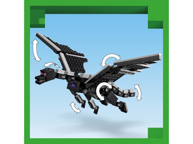 LEGO Minecraft 21264 Der Enderdrache und das Endschiff