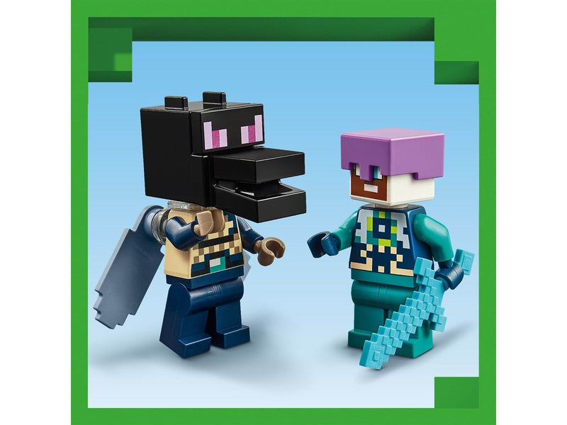 LEGO Minecraft 21264 Der Enderdrache und das Endschiff