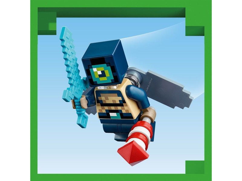 LEGO Minecraft 21264 Der Enderdrache und das Endschiff