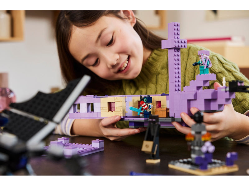 LEGO Minecraft 21264 Der Enderdrache und das Endschiff