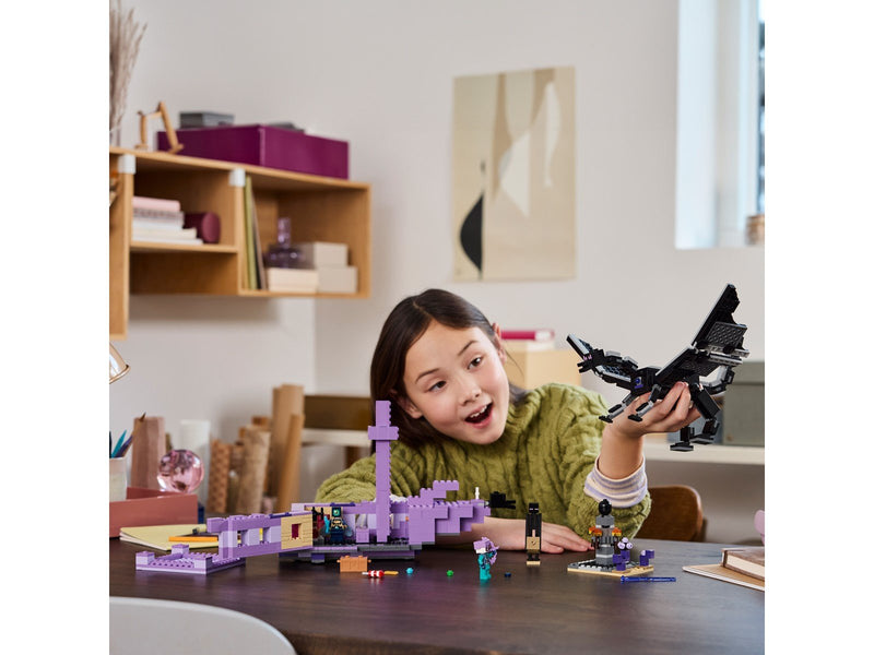 LEGO Minecraft 21264 Der Enderdrache und das Endschiff