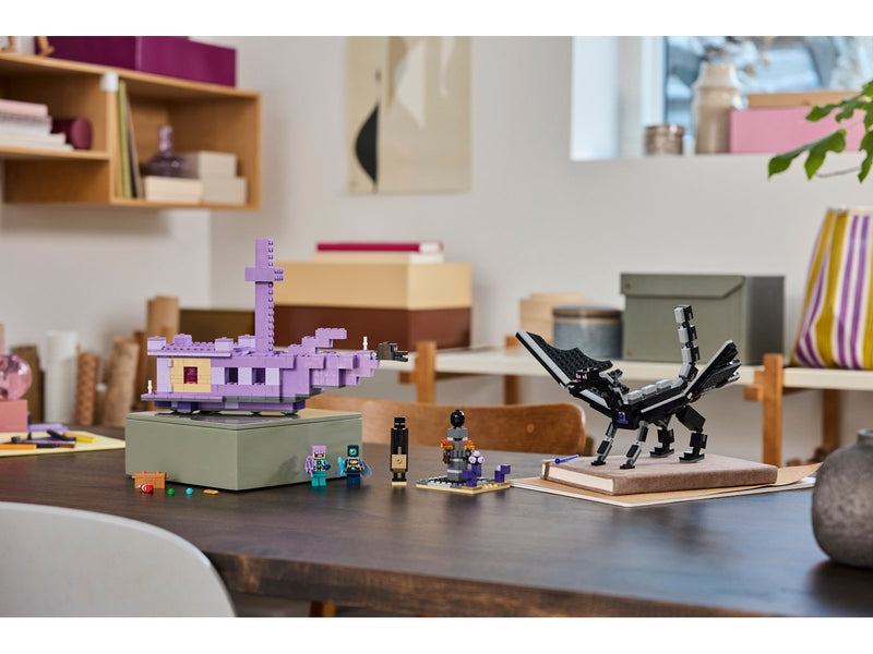 LEGO Minecraft 21264 Der Enderdrache und das Endschiff