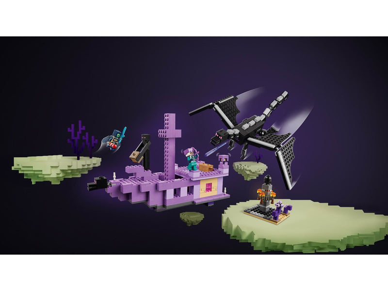 LEGO Minecraft 21264 Der Enderdrache und das Endschiff