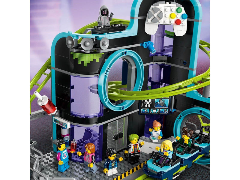 LEGO City 60421 Achterbahn mit Roboter-Mech