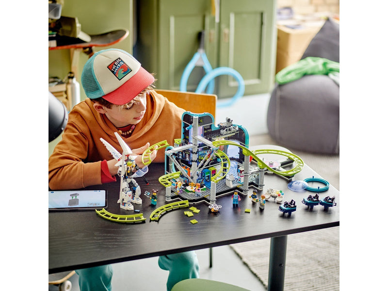 LEGO City 60421 Achterbahn mit Roboter-Mech