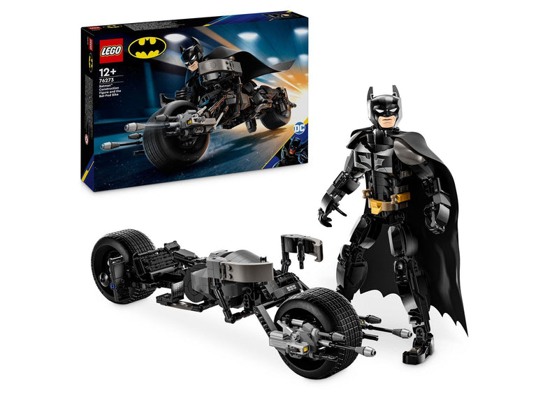 LEGO DC Super Heroes 76273 Batman™ Baufigur mit dem Batpod