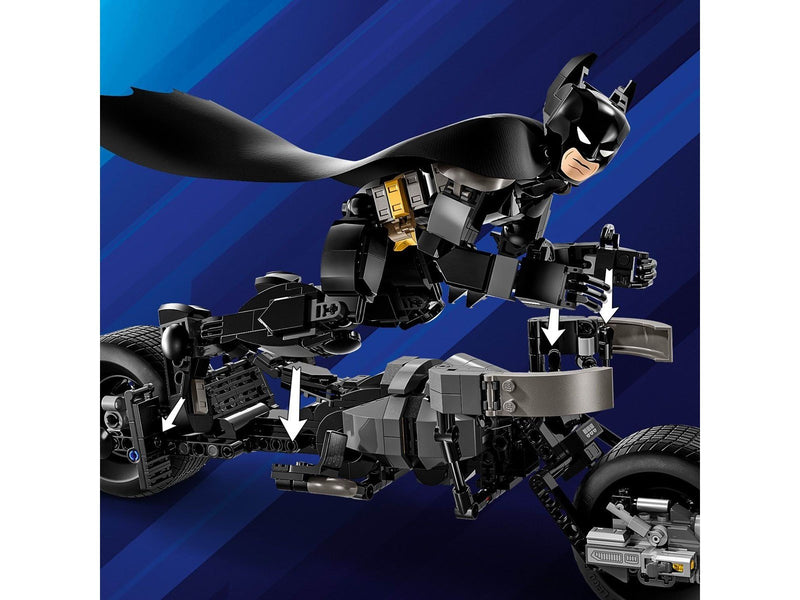 LEGO DC Super Heroes 76273 Batman™ Baufigur mit dem Batpod
