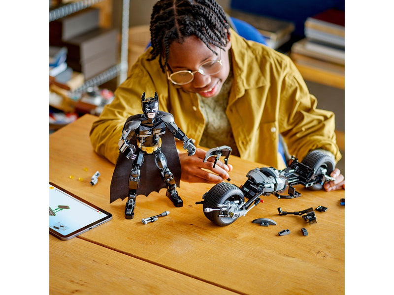 LEGO DC Super Heroes 76273 Batman™ Baufigur mit dem Batpod