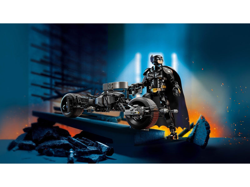 LEGO DC Super Heroes 76273 Batman™ Baufigur mit dem Batpod